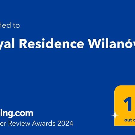 Royal Residence Wilanow Warszawa Zewnętrze zdjęcie